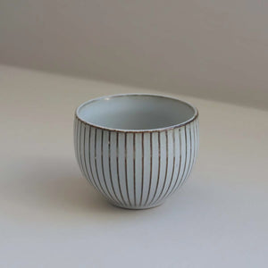 Small Olive Stripy Bowl