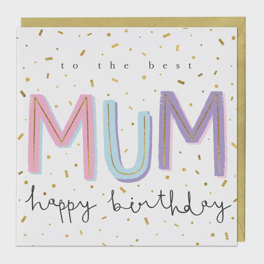 Best Mum Birthday Card