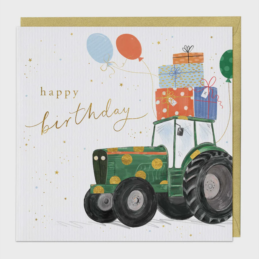 Tractor Birthday Card