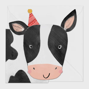 Cow Cut Out Card