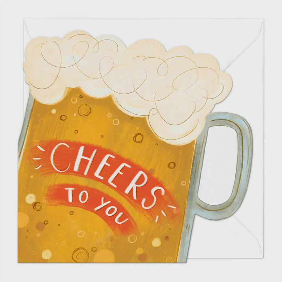 Beer Cut Out Card