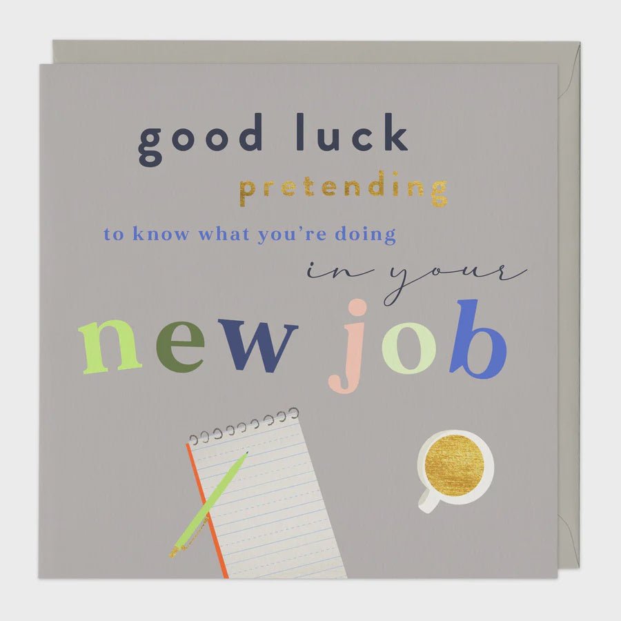 New Job Humour Card
