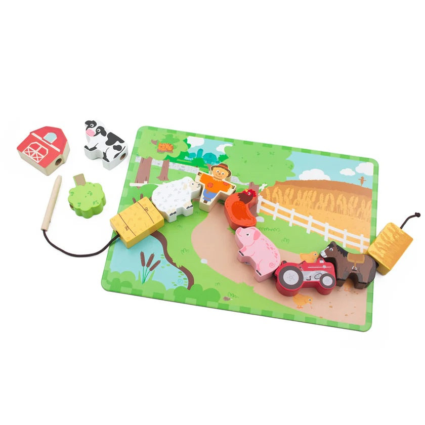 Farm Collection Lacing Game