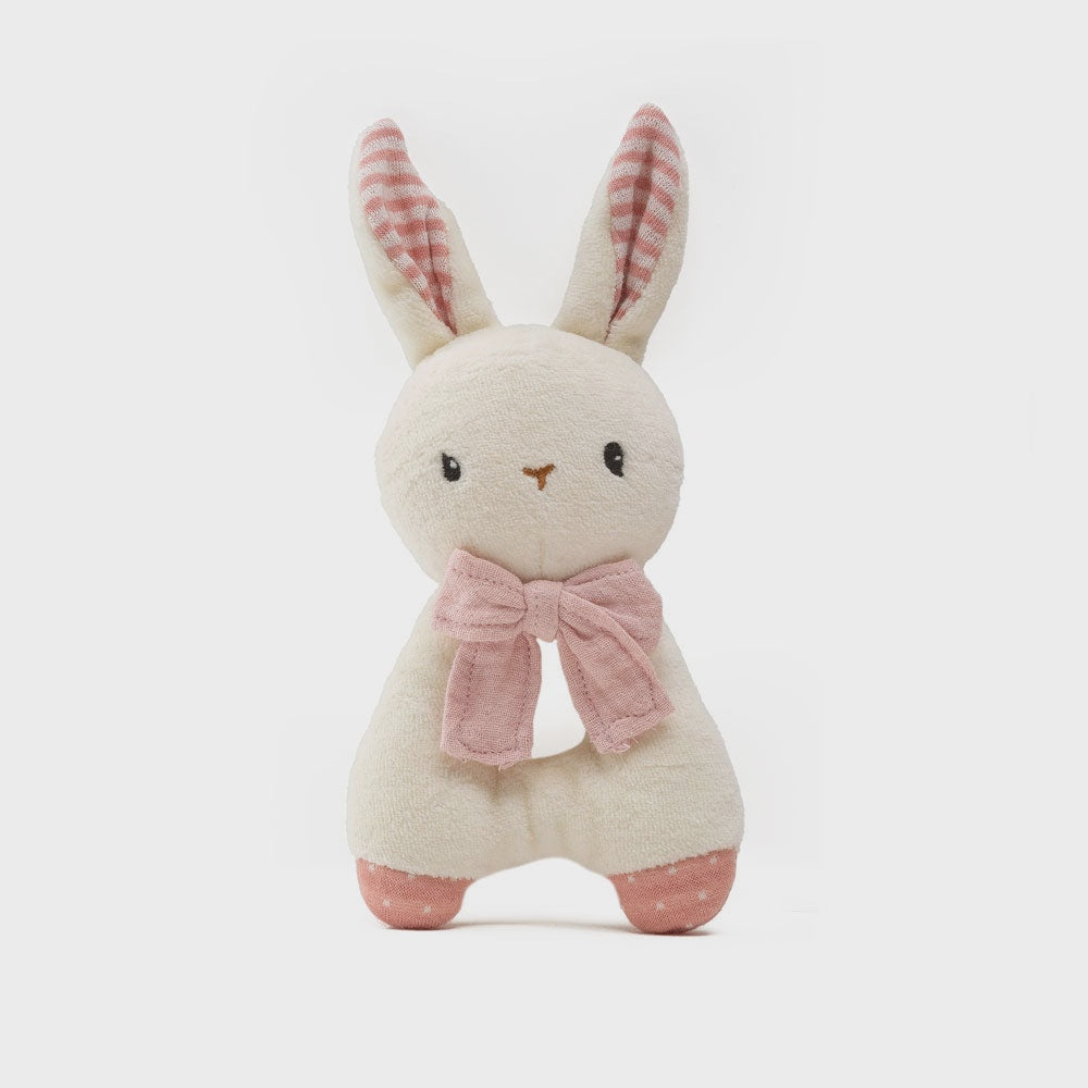 Rabbit Rattle - Pink