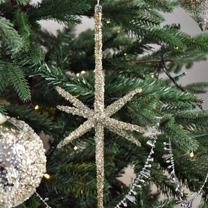 Large Gold Glitter Star