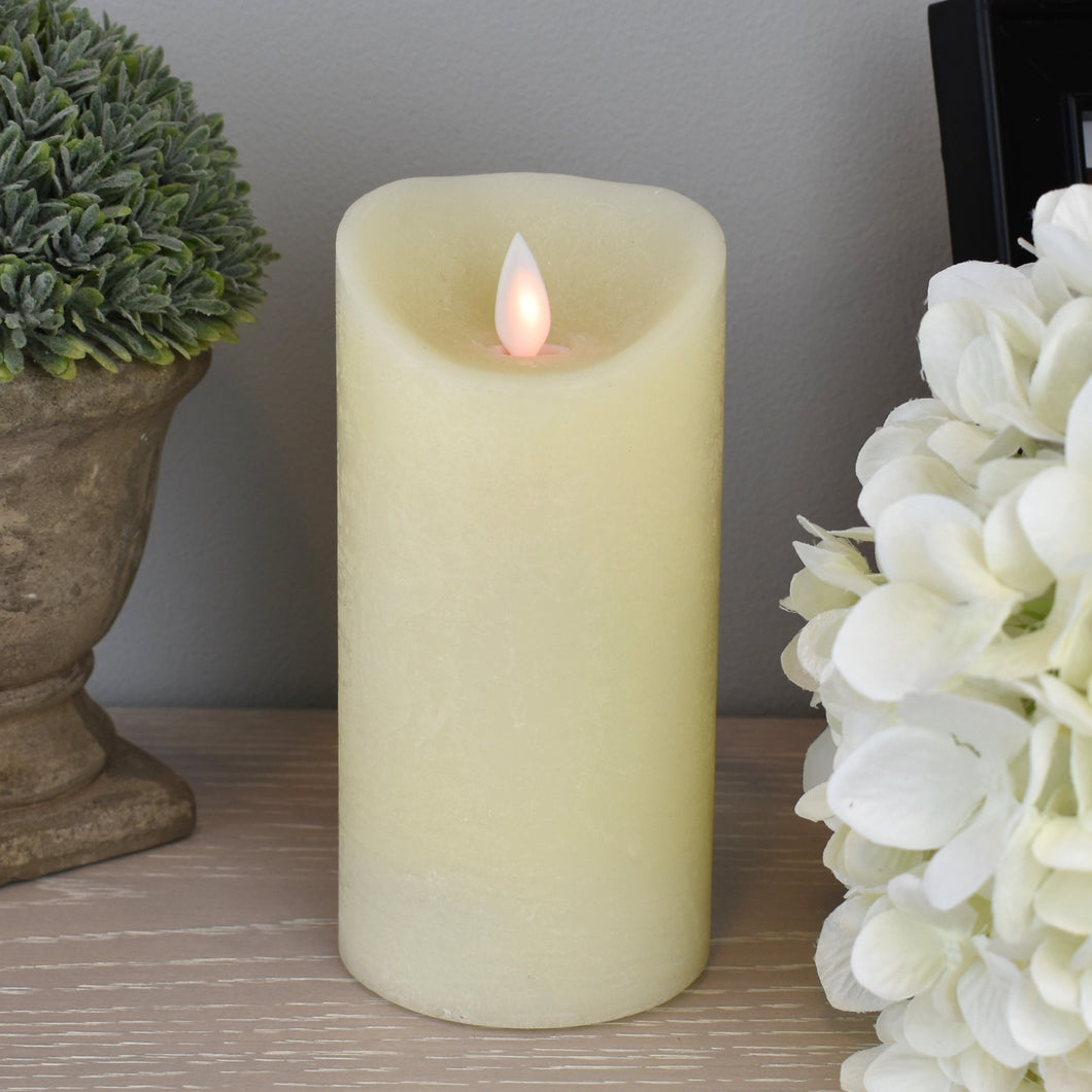 Ivory LED Candle - 15cm