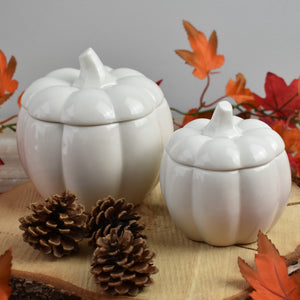 Ceramic Pumpkin Storage Pot