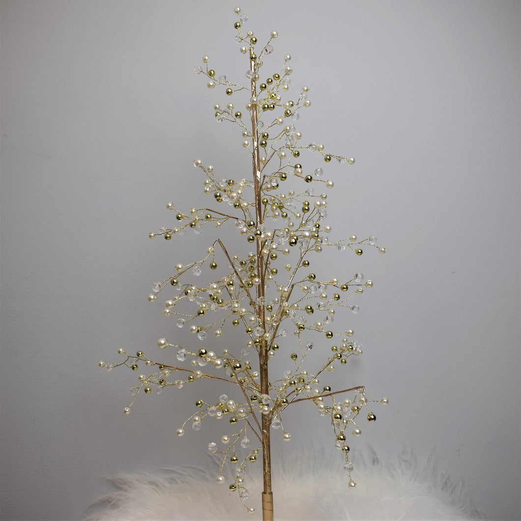 Golden Beaded Tree