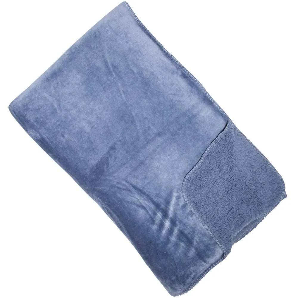 Blue Cosy Throw 150 x 200cm