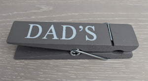 Dad's Large Grey memo peg