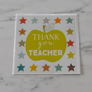 "Thank you Teacher" Card