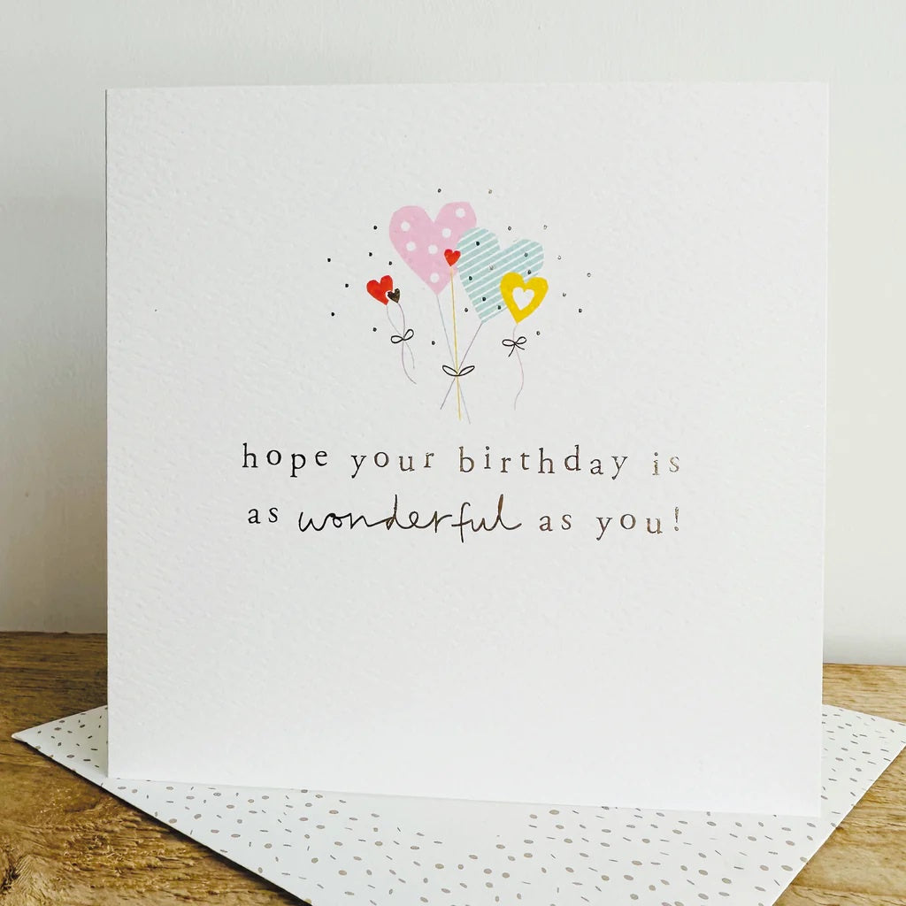 Wonderful You Birthday Card