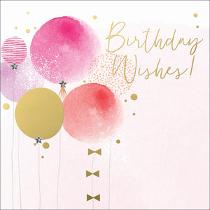 Candyfloss Birthday Wishes Card